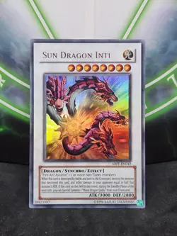 Yugioh Sun Dragon Inti ABPF-EN042 Ultra Rare Unlimited NM - Image 1