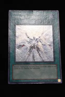 Solar Recharge ANPR-ENSE1 MP Super Rare Holo Limited Edition Yugioh Card - Image 2