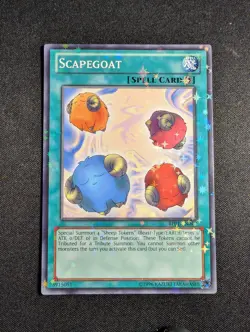 Yugioh - Scapegoat BP01-EN042 1st Edition Starfoil Rare LP - Image 1