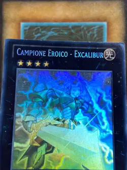 Yugioh Heroic Champion - Excalibur REDU-EN041 REDU-IT041 Ghost 1st ITALIAN HP - Image 3