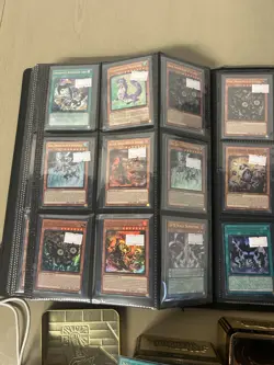 YU-GI-OH! Binder And Bulk Holo And Un Holos Over 1k Cards Includes Binder - Image 4