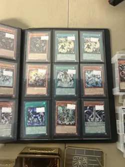 YU-GI-OH! Binder And Bulk Holo And Un Holos Over 1k Cards Includes Binder - Image 5