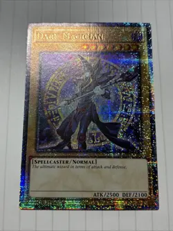 ** DARK MAGICIAN ** QUARTER CENTURY SECRET RARE ALTERNATE ART RA04-EN106 YUGIOH - Image 1
