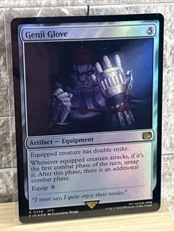 Magic the Gathering Final Fantasy Genji Glove🔥 Foil NM - Image 2