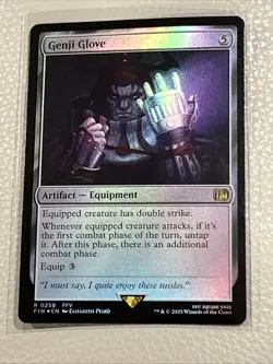 Magic the Gathering Final Fantasy Genji Glove🔥 Foil NM - Image 4