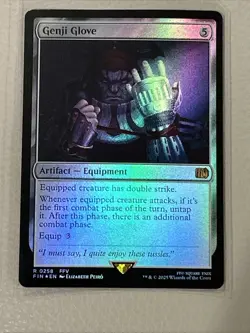 Magic the Gathering Final Fantasy Genji Glove🔥 Foil NM - Image 5