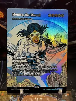 Aurelia, the Warleader (Monica, the Marvel) ✨FOIL✨[Marvel Super Heroes] MTG - Image 1