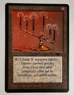 Candelabra Of Tawnos Antiquities Nm/Mt Near Mint / Mint Mtg Magic The Gathering - Image 1