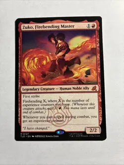Zuko, Firebending Master - Avatar: The Last Airbender MTG Plus Bonus Rare!!! - Image 1