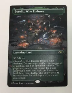 Boseiju, Who Endures (Borderless) Kamigawa: Neon Dynasty Regular - Image 1