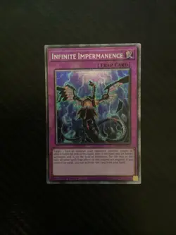 Yugioh Infinite Impermanence MP25-EN032 Starlight Rare 1st edition NM - Image 1