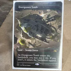 Wizards of the Coast Overgrown Tomb #284 Rare Regular EN Borderless Unfinity - Image 1