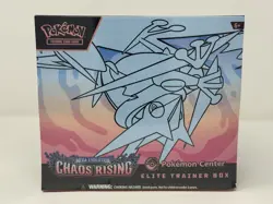 Chaos Rising Pokemon Center ETB Elite Trainer Box IN HAND - Image 1