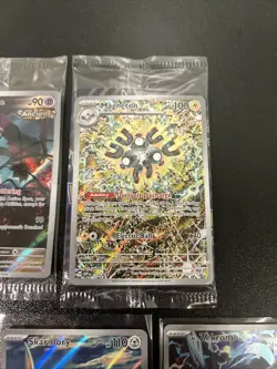 Pokemon Cards 5 Card Mixed Lot Mewtwo Magneton N’s Zekrom Skatmory Flutter Mane - Image 3