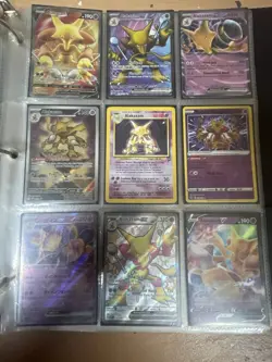 Pokemon Card Alakazam Lot Of 9, V, Ex, Radiant, Shiny, Etc - Image 1