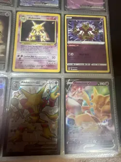 Pokemon Card Alakazam Lot Of 9, V, Ex, Radiant, Shiny, Etc - Image 5