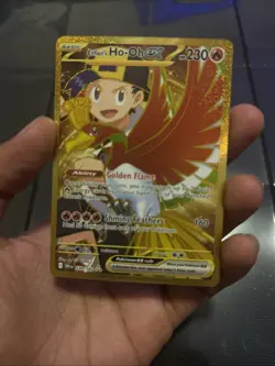 Pokemon TCG Ethan's Ho-Oh EX 239/182 Sv10: Destined Rivals Holo Card - Image 1