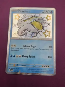 The Pokemon Company Dondozo 126/091 SV: Paldean Fates Holo Shiny Rare 160 HP ENG - Image 1
