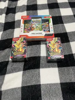 Pokemon Ascended Hero’s Booster Bundle X2 And First Starter Sealed - Image 1