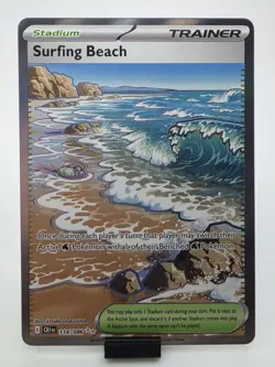 Pokemon TCG Surfing Beach Ultra Rare 114/086 - Chaos Rising - Image 1