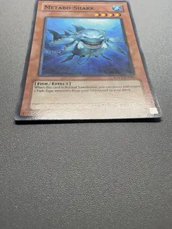 Yugioh Metabo-Shark Super Rare 1st Edition SOVR-EN086 MP Bent Corner - Image 2