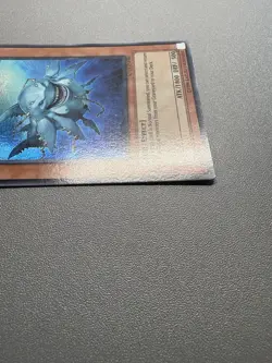 Yugioh Metabo-Shark Super Rare 1st Edition SOVR-EN086 MP Bent Corner - Image 3