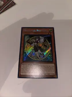 PRE-SALE YUGIOH x1 DOOD-EN023 DRACOTAIL PHRYXUL - SECRET RARE 1st EDITION - Image 2