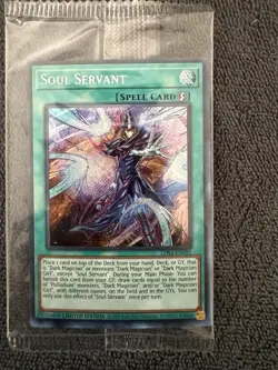 Yugioh: Soul Servant - LDS3-EN095 - Secret Rare - Limited Edition - Sealed/NM - Image 1