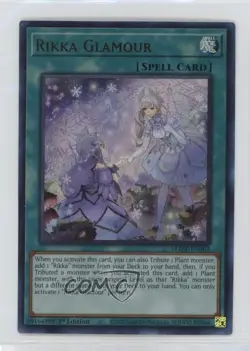 Rikka Glamour 1st Ed. YuGiOh Maze of Memories #MAZE-EN062 - Image 1