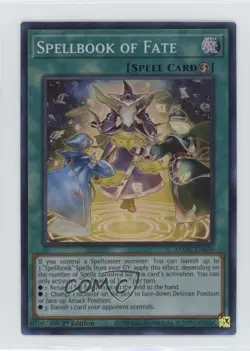 SR - Spellbook of Fate 1st Ed. YuGiOh Maze Memories #MAZE-EN059 - Image 1