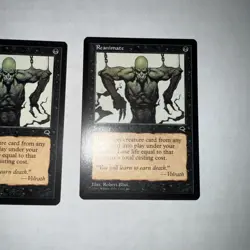 2 Magic Cards Reanimate • tempest - Image 3