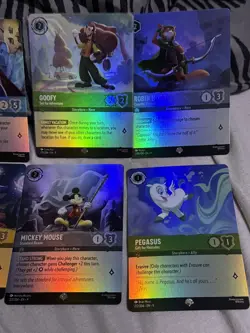 Disney Lorcana Fabled Epic Lot 8 cards - Image 2