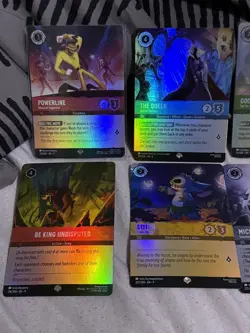Disney Lorcana Fabled Epic Lot 8 cards - Image 3