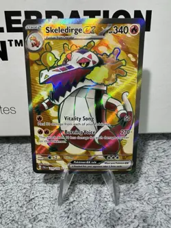 Pokemon Card - Skeledirge ex 233/193 Sv02: Paldea Evolved Holo Near Mint - Image 1