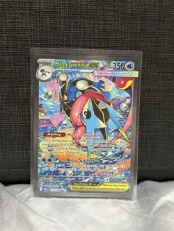Mega Greninja ex SIR 116/086 Chaos Rising Special Illustration Rare Pokemon TCG - Image 1