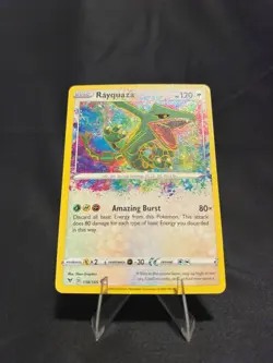 Rayquaza Amazing Rare SWSH04: Vivid Voltage 138/185 NM - Image 1