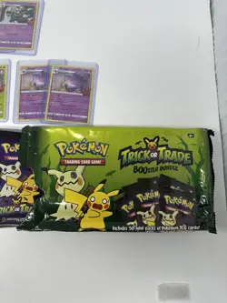 25 Unopened Packs 2023 Pokemon TCG Trick or Trade Booster Plus Extra Cards - Image 2
