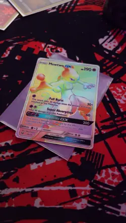 Mewtwo GX 76/73 Rainbow Rare from Shining Legends. Mint condition, send offers - Image 1
