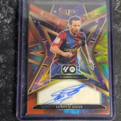 Panini Select Laliga 2025/26 FC Barcelona Legend Ludovic Giuly Prizm Auto 2/10 - Image 1