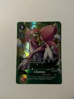 Lilamon (Alternate Art) BT4-059 SR Great Legend- Digimon Card Game - Image 1