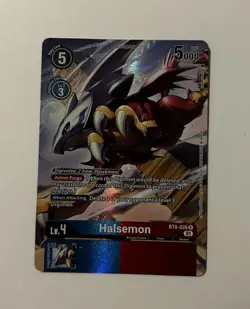 Halsemon (Alternate Art)- BT8-026 R- New Awakening- Digimon Card Game - Image 1