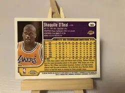 Shaquille O'neal 2000/01 Topps Chrome Basketball Card #23 Los Angeles Lakers - Image 2
