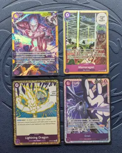 OP15-118 Purple Enel Deck Leader Bundle SEC One Piece Card Game English - Image 1