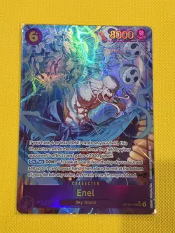 One Piece Card Game - Enel - OP15-118 - SEC Alt Art - NM AA English Kamis island - Image 1