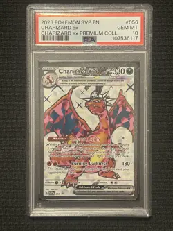 Charizard ex 056 Sv: Scarlet & Violet Promo Cards Holo PSA 10 - Image 1