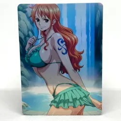 One Piece Nami Goddess Anime Waifu ACG Foil Card - Image 1