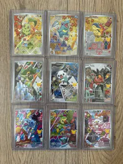 Pokemon First Partner Illustration Collection Series 2 Promos Full Set 9 Cards - Image 1