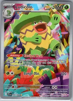 Ludicolo 095/094 ME02: Phantasmal Flames - Pokemon Card - NM - Image 1