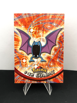 Pokemon #42 Golbat Topps 1999 TV Animation Edition Series - NEAR MINT Card - Image 1