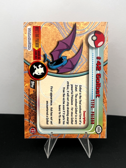 Pokemon #42 Golbat Topps 1999 TV Animation Edition Series - NEAR MINT Card - Image 2